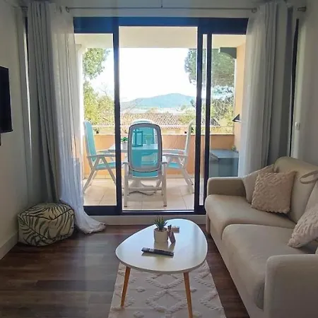 Chez Adriana Studio Vue Mer Avec Piscine Grimaud Exterior photo